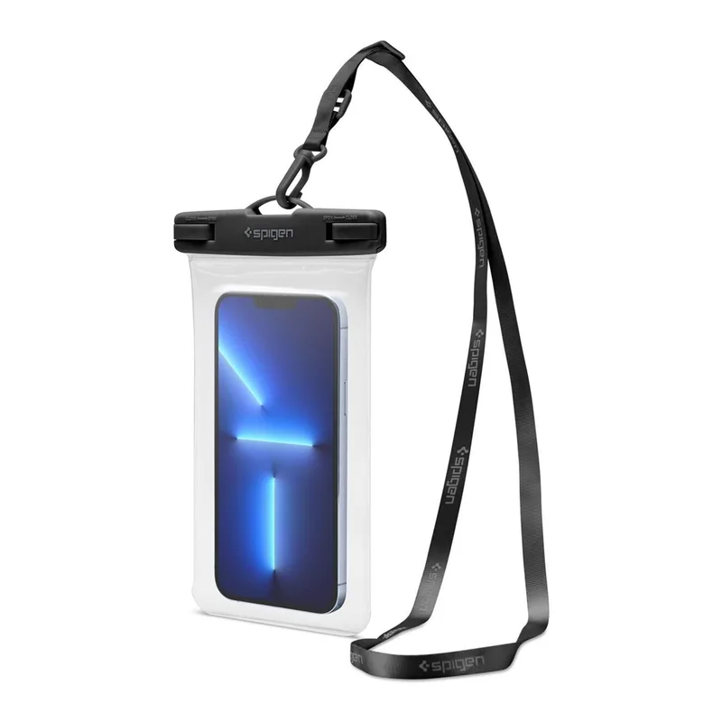 Aqua Shield A601 Wasserdichter Schutzkasten IPX8 – Transparent fra Spigen – produktbillede