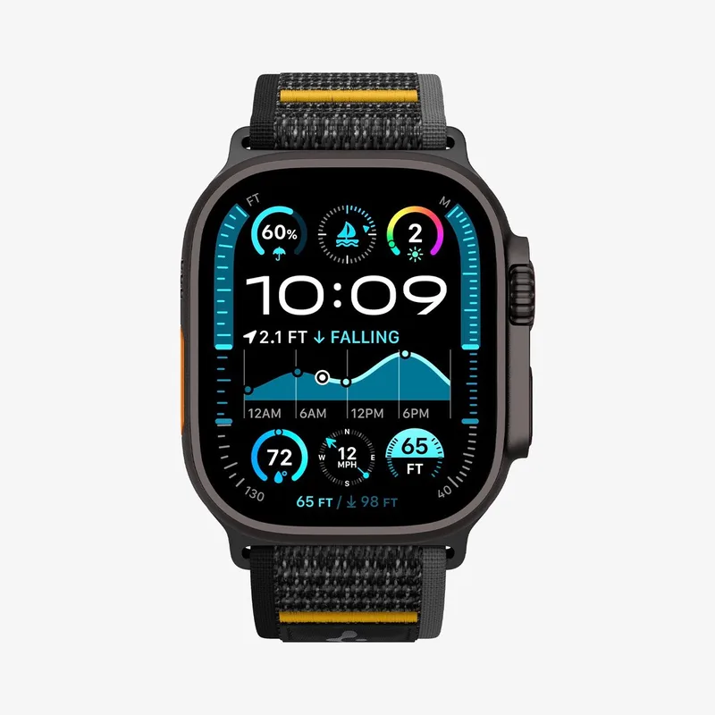 Athlex Air Banden Voor Apple Watch 44 45 46 49 Mm Duurzaam by Spigen in Transparent – product photo
