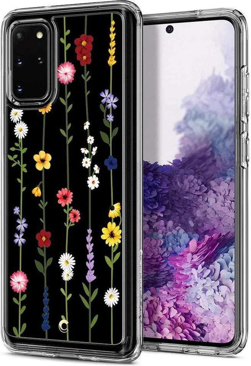 Ciel by Cyrill Cecile Samsung S20 Plus Hoesje Flower Garden från Spigen i Transparent – produktbild