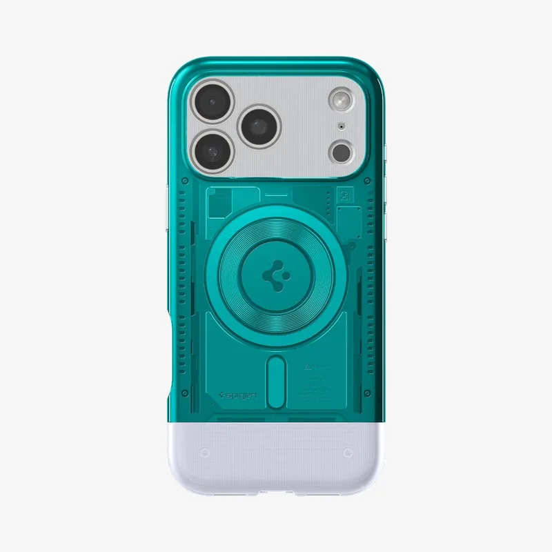 Classic C1 (MagFit) mobiele telefoon behuizingen 16 cm (6.3") Hoes de Spigen en Bleu – photo produit