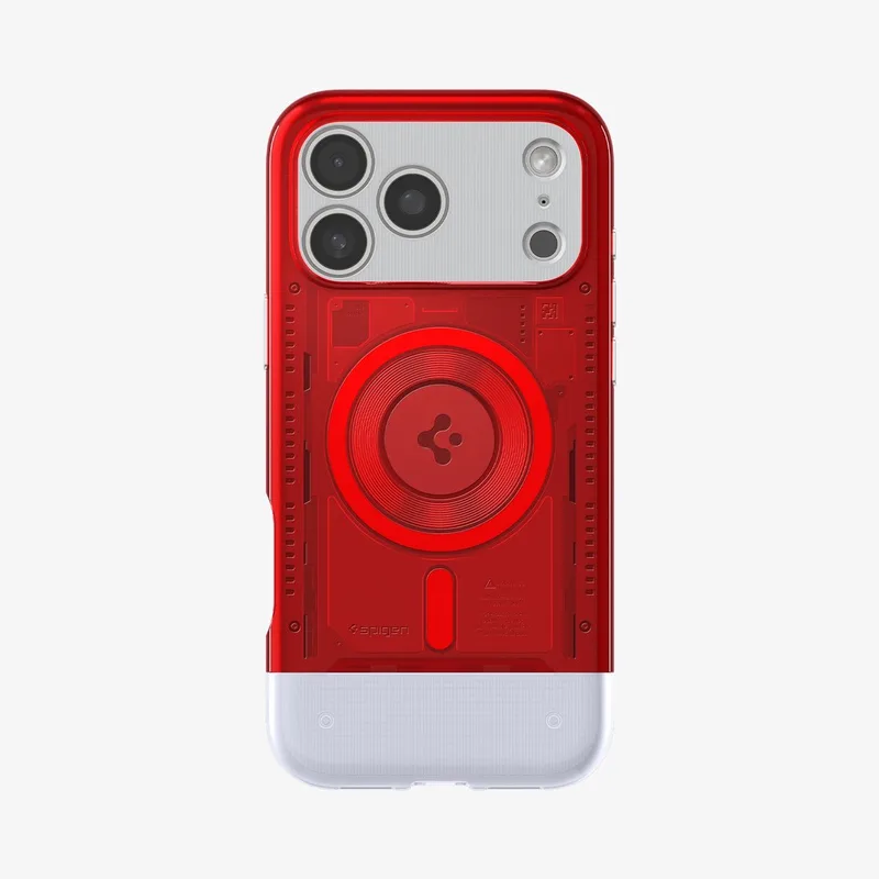 Classic C1 (MagFit) mobiele telefoon behuizingen 17,5 cm (6.9") Hoes by Spigen in Red – product photo