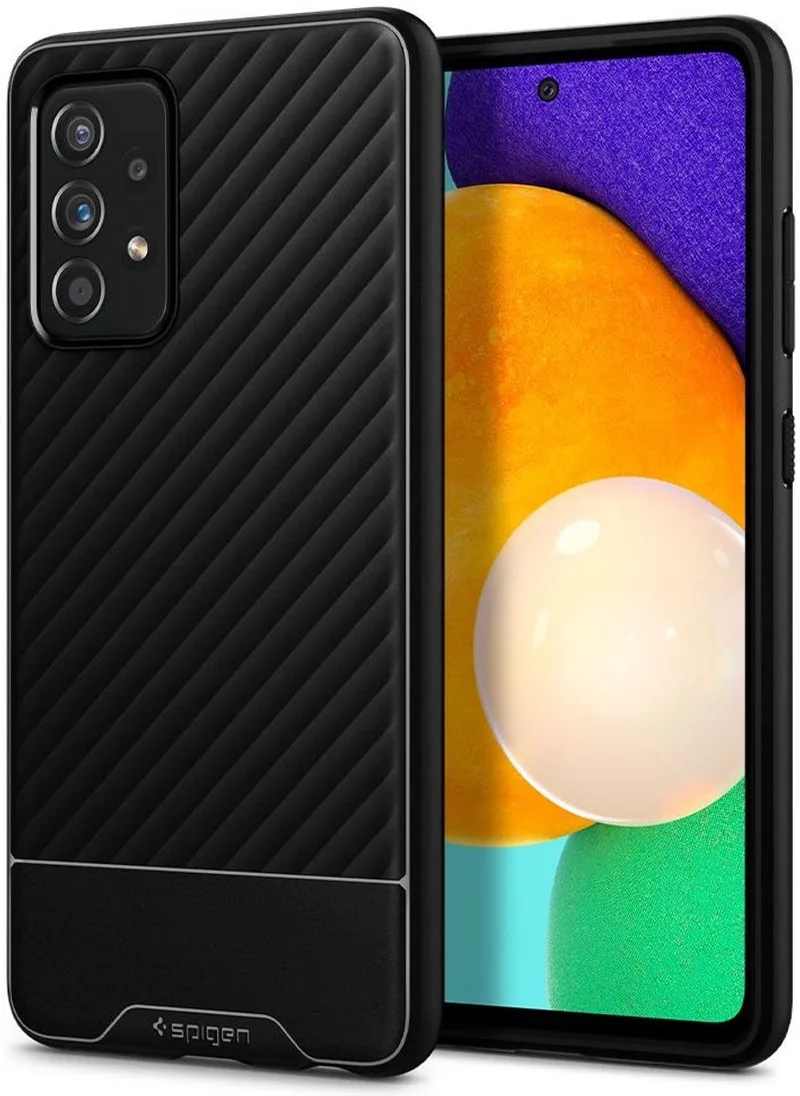 Core Armor Hoesje Geschikt voor Samsung Galaxy A72 Back Cover by Spigen in Black – product photo