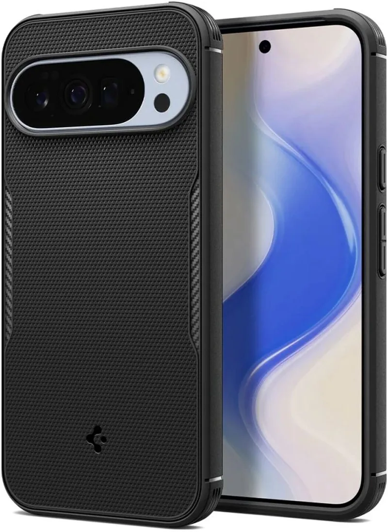 Core Armor MagFit - Hoesje Geschikt voor Google Pixel 10 Pro XL - Back Cover Compatibel met MagSafe / Qi2 - Militaire Standaard - Air Cushion - Matte by Spigen in Black – product photo