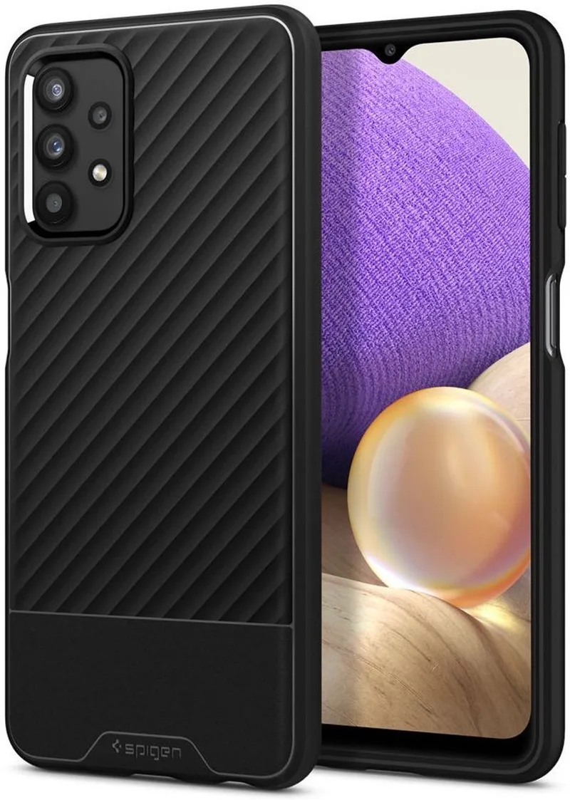 Core Armor Samsung Galaxy A32 5G Hoesje van Spigen in Zwart – productfoto