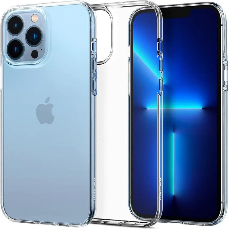 Crystal Flex Apple iPhone 13 Pro Max Hoesje de Spigen en Transparent – photo produit