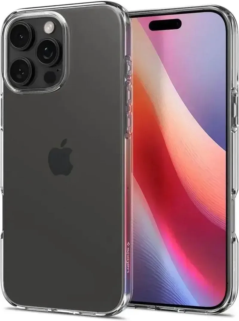 Crystal Flex | Hoesje Geschikt voor Apple iPhone 16 Pro | Back Cover TPU by Spigen in Transparent – product photo