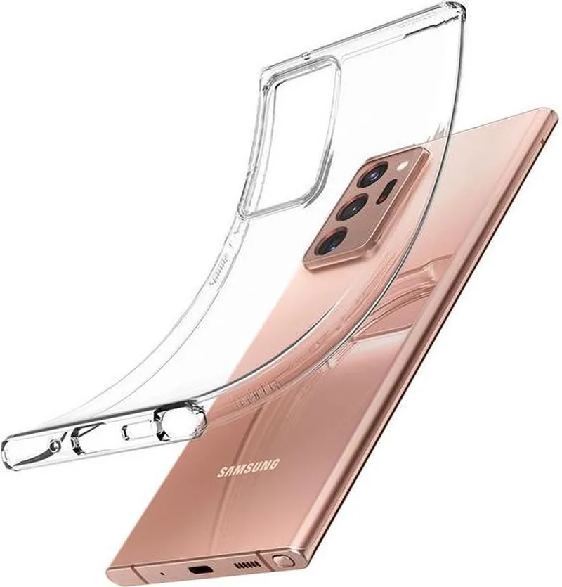 Crystal Flex Hoesje Samsung Galaxy Note 20 Ultra från Spigen i Transparent – produktbild
