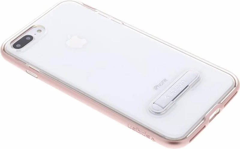 Crystal Hybrid Apple iPhone 7 Plus / 8 Plus Goud by Spigen in Pink – product photo