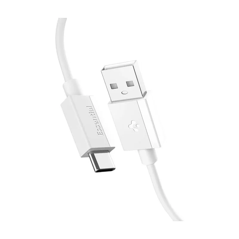 EB6010AC USB-A/USB-C 60 W Kabel 100 cm - Weiß fra Spigen – produktbillede