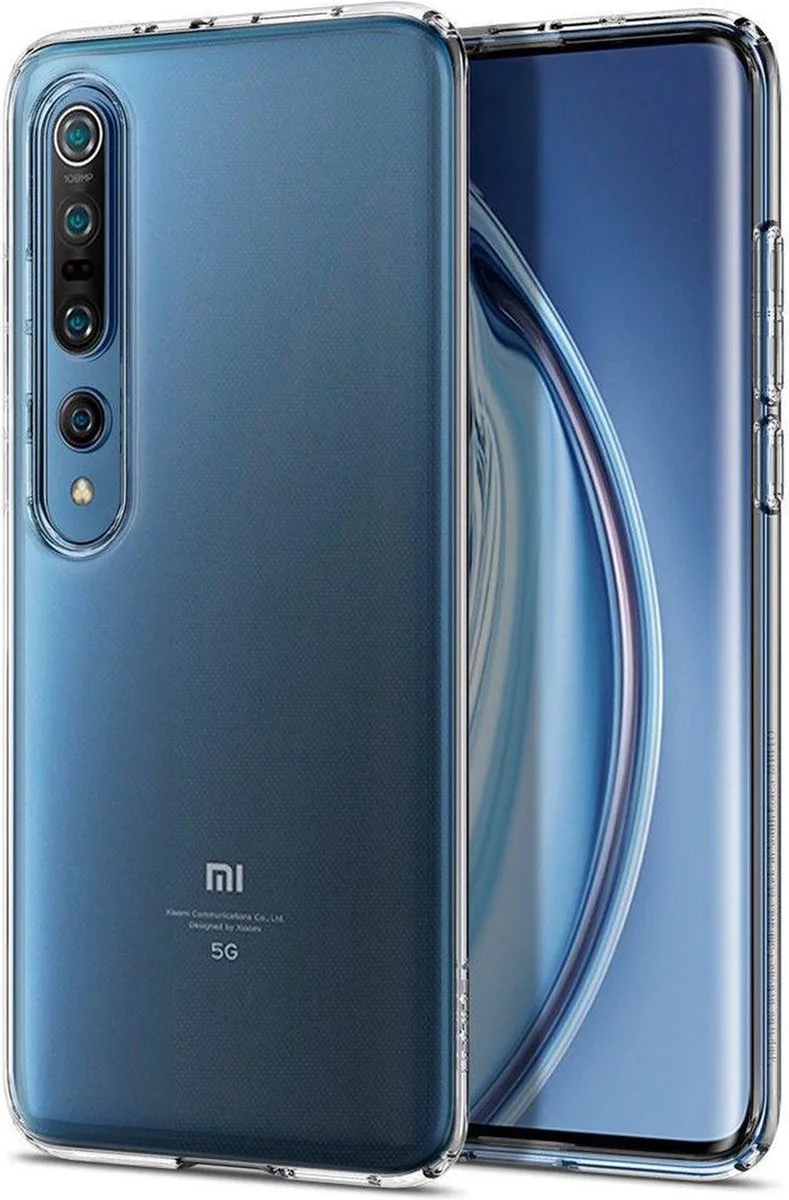 Gehard Glas Beschermende Film Voor Xiaomi Mi 10 Duurzaam by Spigen in Transparent – product photo