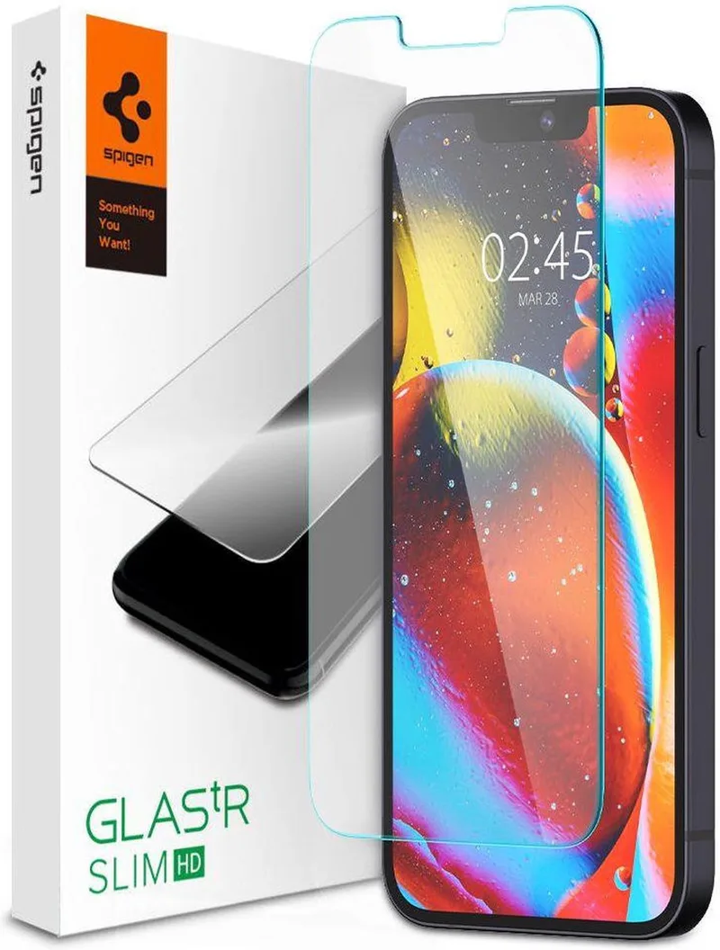 Glas.tR iPhone 14 Plus / 13 Pro Max Tempered Glass Transparant van Spigen – productfoto