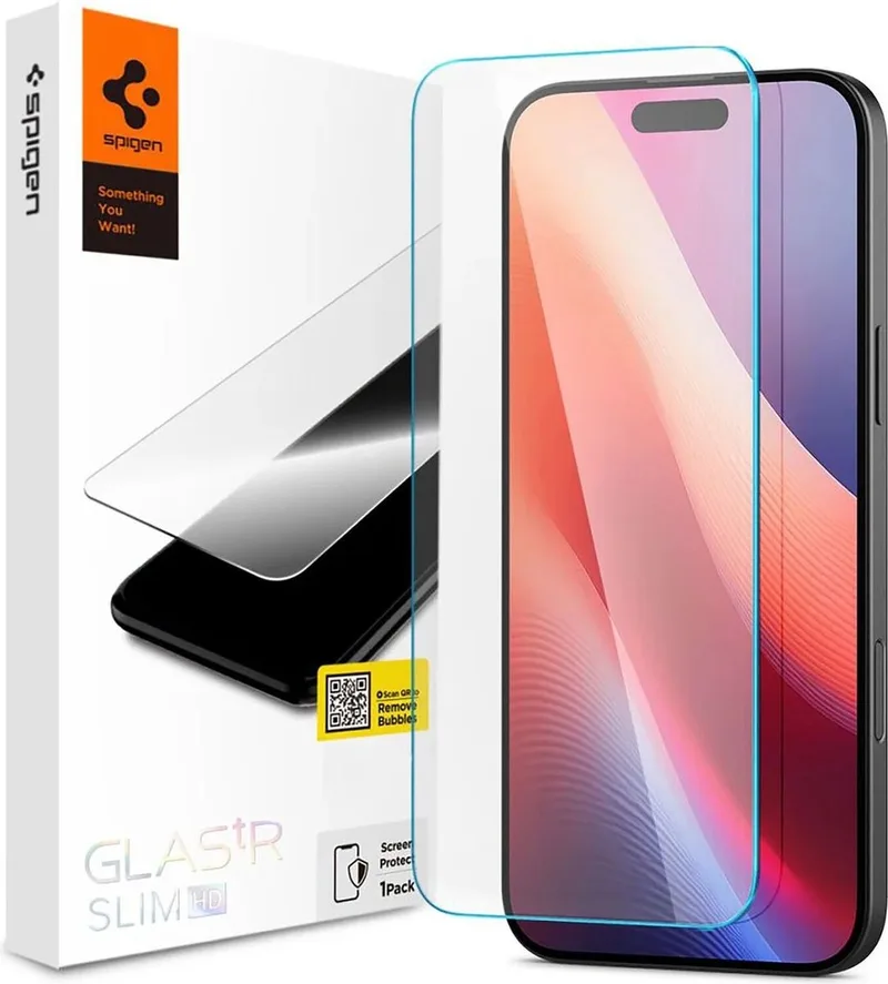 Glas.tR Slim HD Apple iPhone 16 Pro Screen Protector Tempered Glass by Spigen – product photo