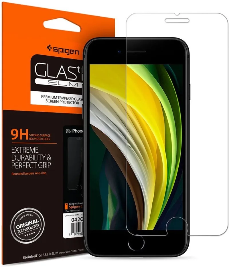 Glas.tR Tempered Glass Apple iPhone 7 / 8 / SE 2020 / 2022 van Spigen – productfoto