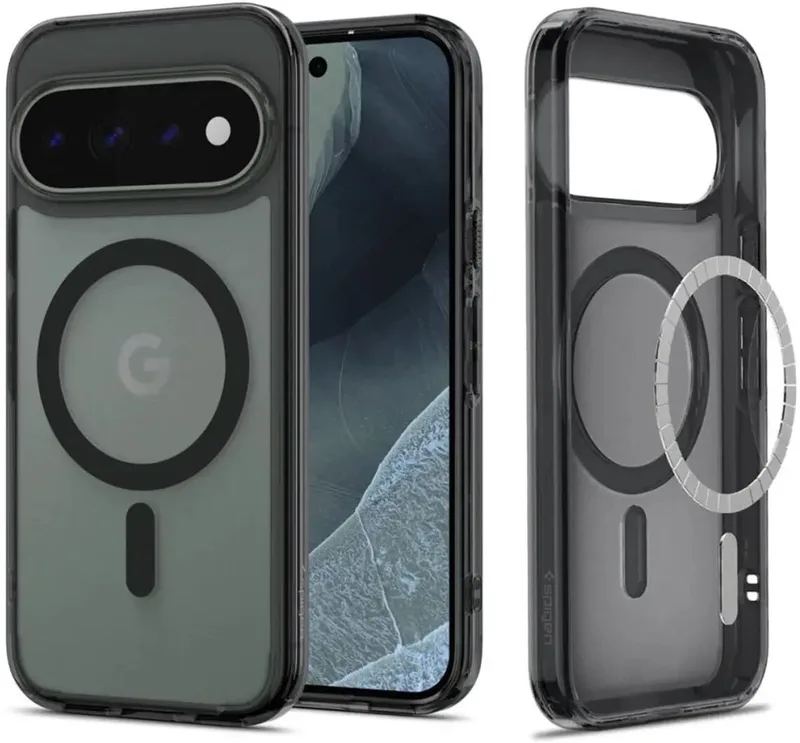 Hoesje Geschikt voor Google Pixel 11 Pro - Ultra Hybrid MagFit Case - Compatibel met MagSafe / Qi2 - Back Cover by Spigen in Black – product photo