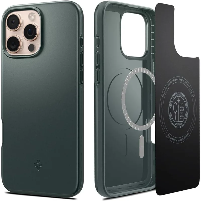 Hoesje Voor Magsafe Iphone 16 Pro Max Dun En Duurzaam fra Spigen i Gennemsigtig – produktbillede