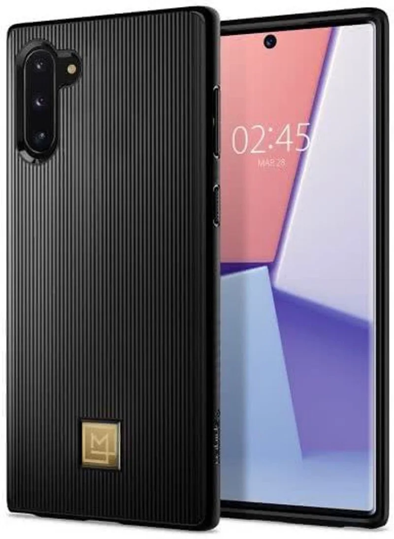 La Manon Classy Hoesje Samsung Galaxy Note 10 de Spigen en Noir – photo produit
