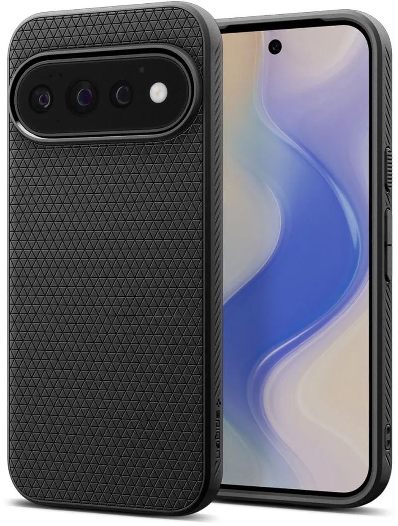 Liquid Air hoesje - Geschikt voor Google Pixel 11 Pro van Spigen in Zwart – productfoto