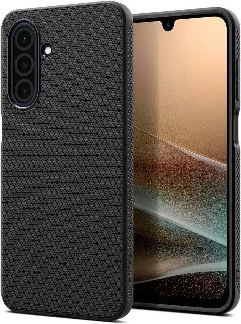 Liquid Air Hoesje Geschikt voor Samsung Galaxy A26 - Back Cover Flexibel TPU by Spigen in Black – product photo