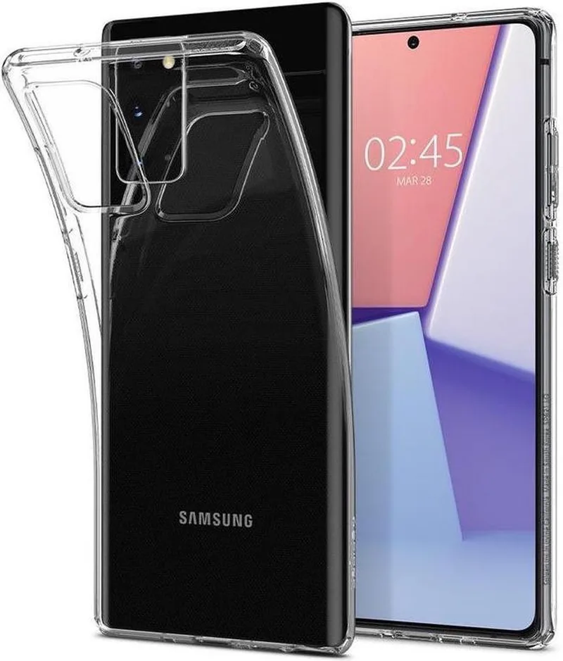 Liquid Air Hoesje Samsung Galaxy Note 20 by Spigen in Transparent – product photo