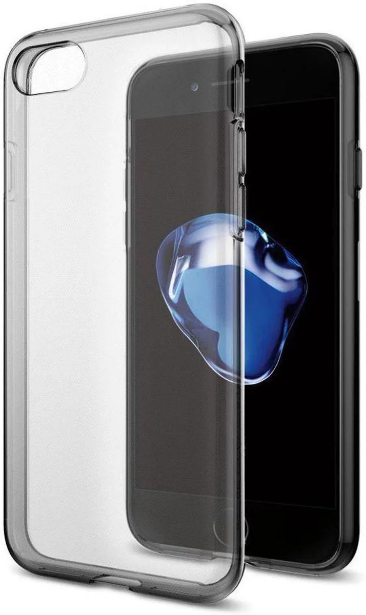 Liquid Crystal Apple iPhone 7 / 8 Hoesje Space Crystal by Spigen in Black – product photo