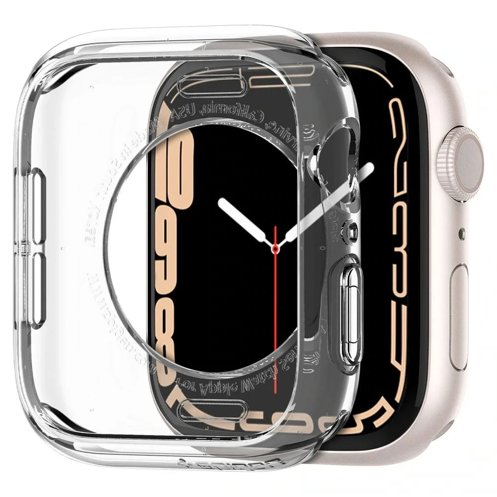Liquid Crystal Apple Watch 4 / 5 / 6 / 7 / 8 / 9 / SE - 40 & 41 MM - Transparant van Spigen – productfoto