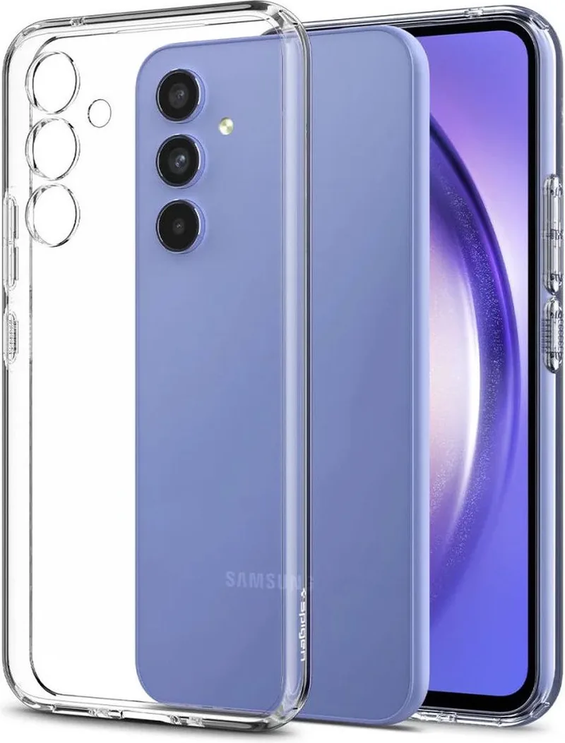Liquid Crystal Hoesje Geschikt voor Samsung Galaxy A54 Back Cover by Spigen in Transparent – product photo