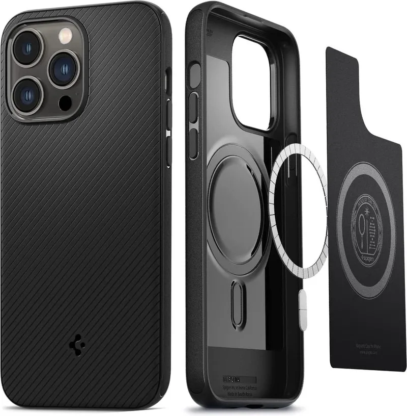 Mag Armor Apple iPhone 14 Pro Max Hoesje MagSafe by Spigen in Black – product photo