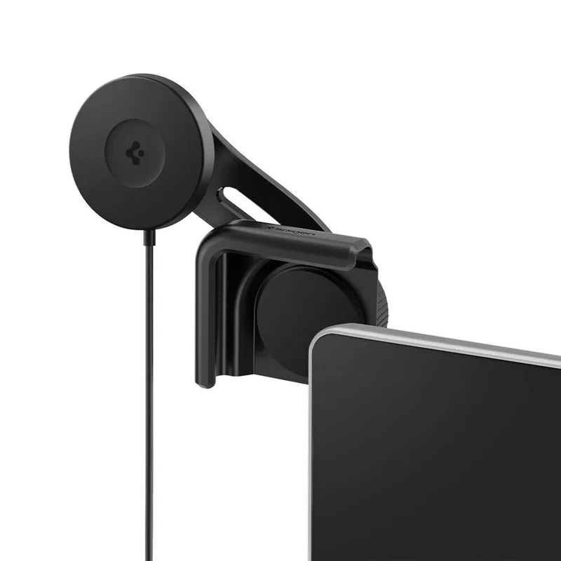 MagSafe Draadloze Autolader 15W voor Tesla - Zwart van Spigen in Transparant – productfoto