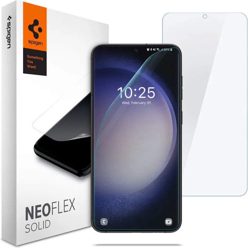 Neo Flex Solid Samsung Galaxy S23 Plus Screen Protector 2-Pack by Spigen – product photo