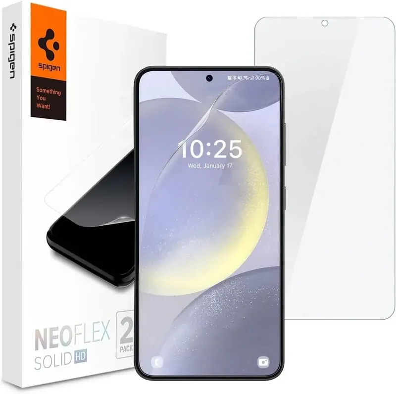 Neo Flex Solid Samsung Galaxy S24 Screen Protector (2-Pack) by Spigen – product photo