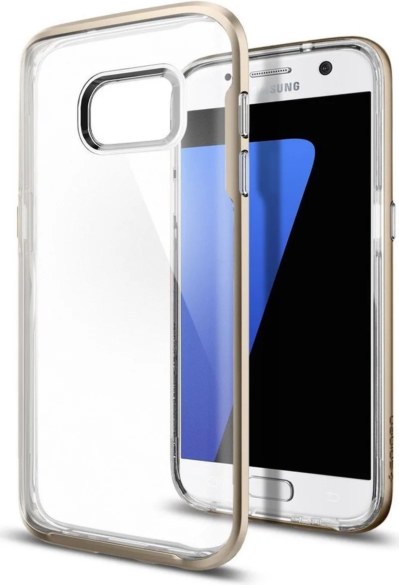 Neo Hybrid Crystal Case Samsung Galaxy S7 by Spigen in Gold – product photo