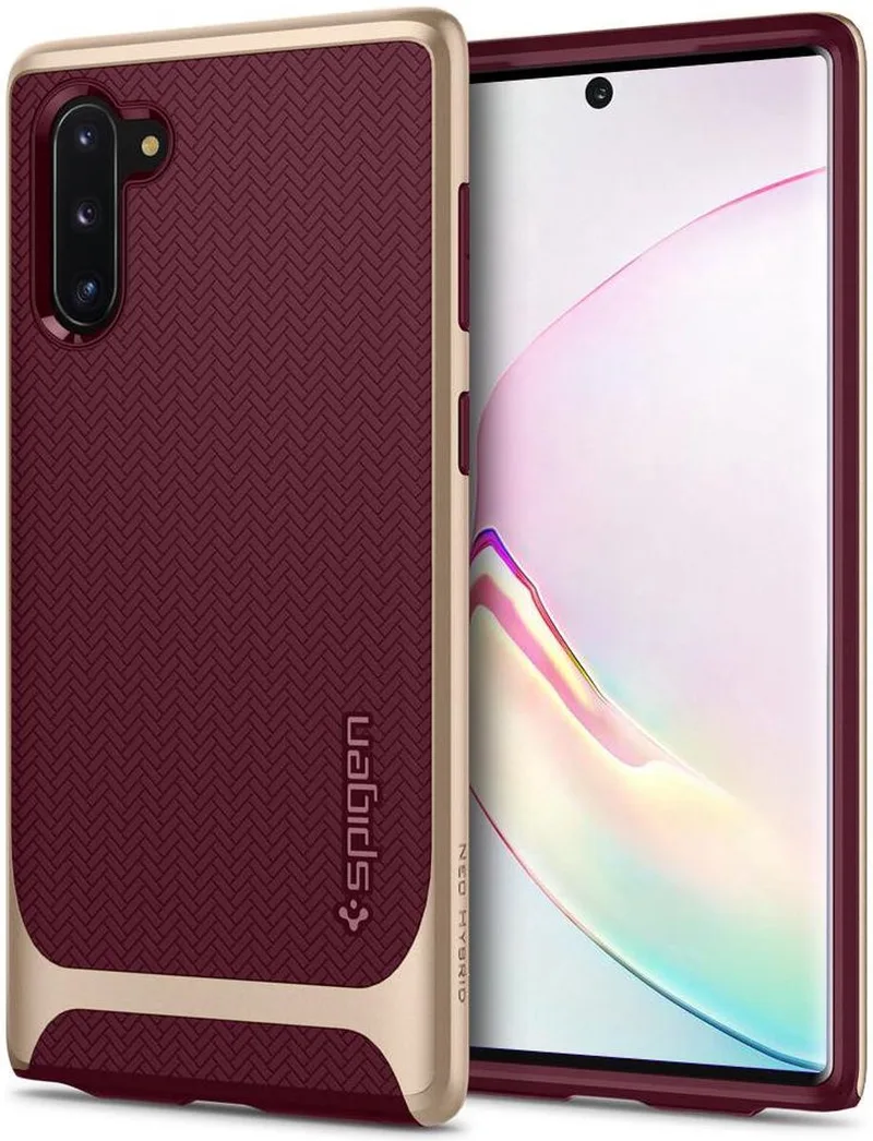Neo Hybrid Hoesje Samsung Galaxy Note 10 by Spigen in Red – product photo