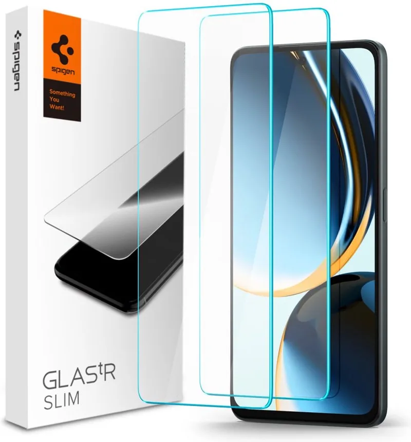 OnePlus Nord CE 3 Lite 5G Screenprotector - Glas tR Slim Tempered Glass - AGL06505 från Spigen – produktbild