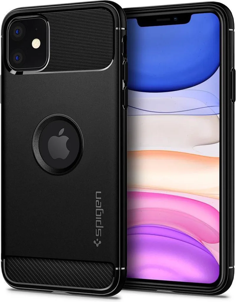 Rugged Armor Apple iPhone 11 Hoesje by Spigen in Black – product photo