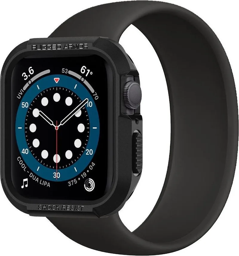 Rugged Armor Apple Watch 41MM / 40MM Hoesje Full Protect de Spigen en Noir – photo produit