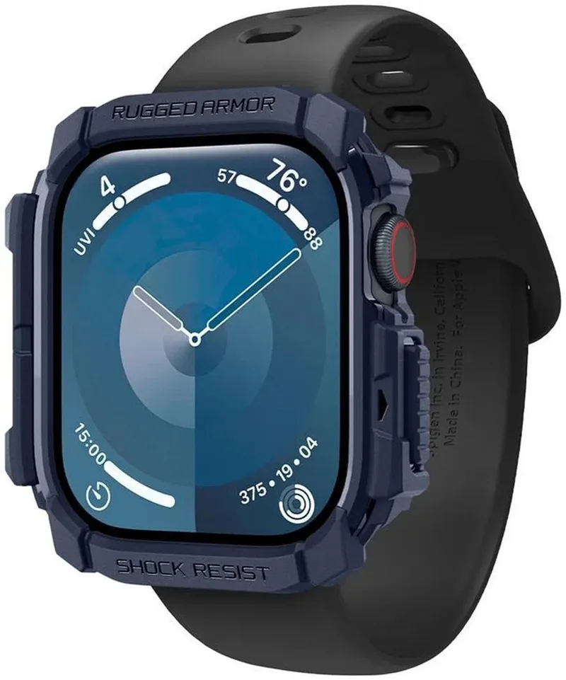Rugged Armor Hoesje - Geschikt voor Apple Watch 11/10 (46MM) by Spigen in Blue – product photo