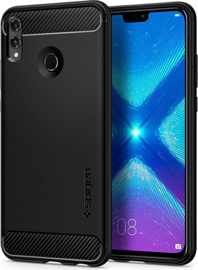 Rugged Armor Honor 8X Hoesje van Spigen in Zwart – productfoto