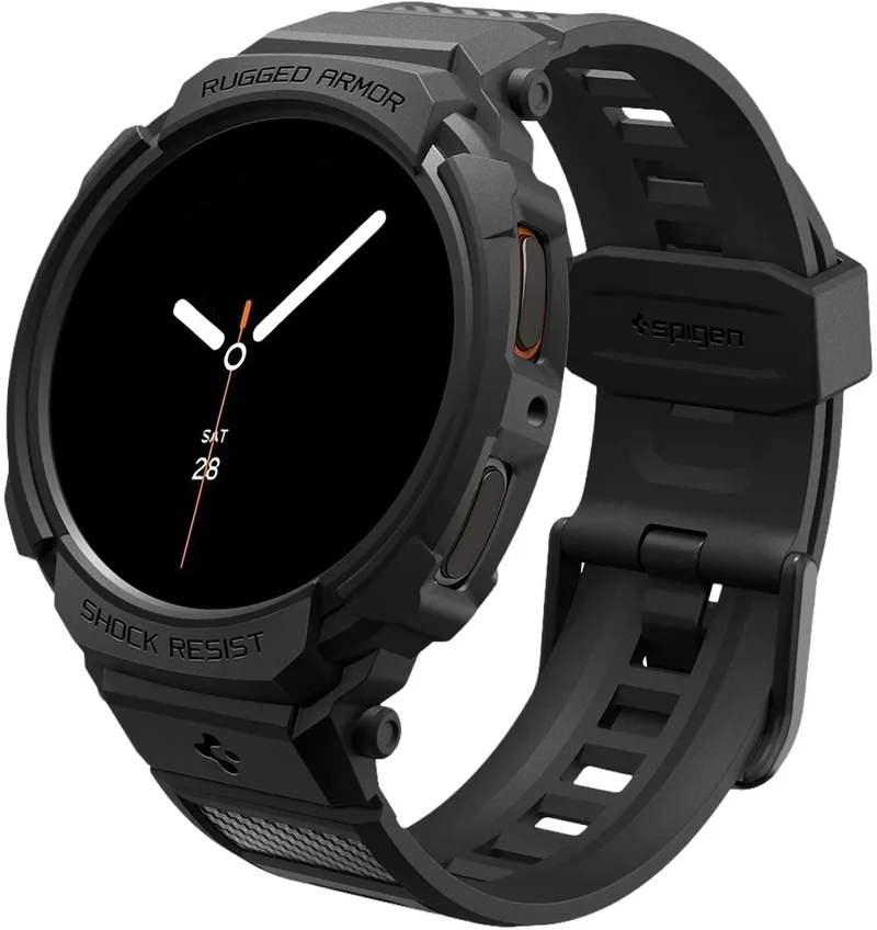 Rugged Armor Pro Bandje Voor Samsung Galaxy Watch 8 44Mm Bescherming von Spigen in Transparent – Produktfoto