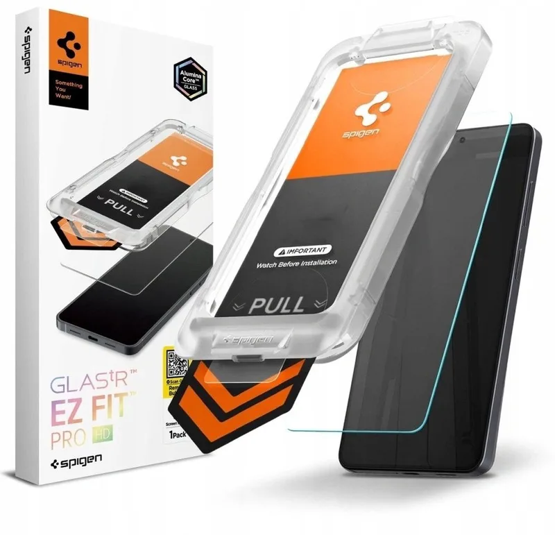 Screen Protector Geschikt voor Samsung Galaxy S26 Plus - EZ Fit GLAS.tR - 9H Tempered Glass - Case Friendly - Gemakkelijke Installatie - 1-Pack van Spigen – productfoto