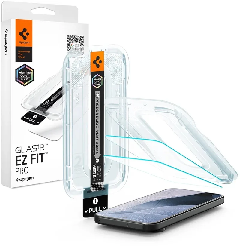 Screenprotector - Geschikt voor Google Pixel 11/11 Pro - 2-pack de Spigen – photo produit