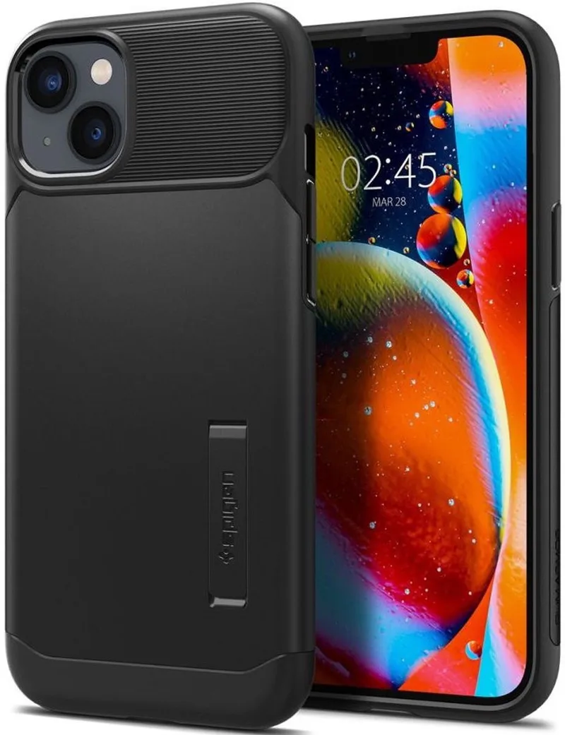 Slim Armor Apple iPhone 14 Plus Hoesje Back Cover by Spigen in Black – product photo