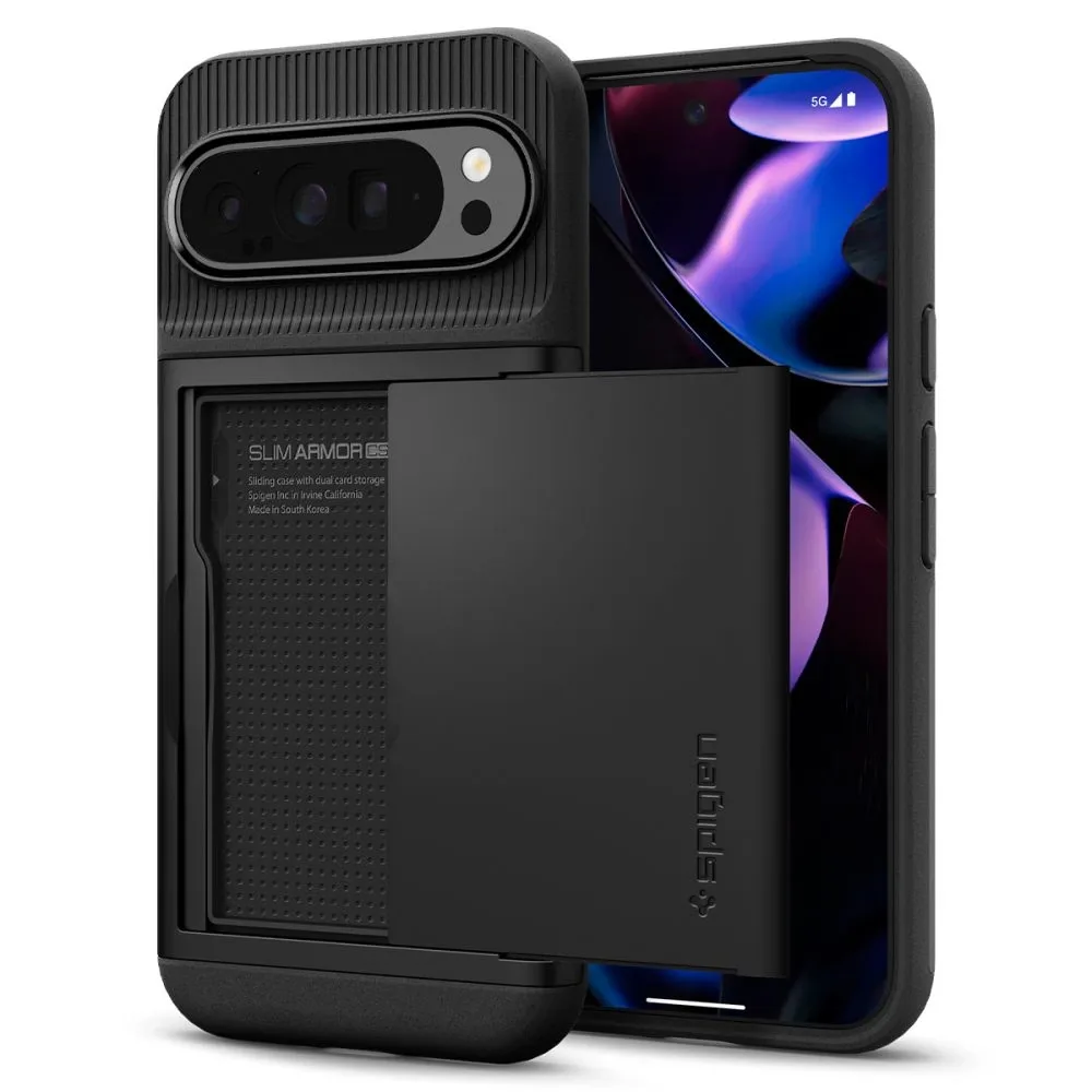 Slim Armor CS Google Pixel 9 Pro XL hoesje - Zwart von Spigen – Produktfoto