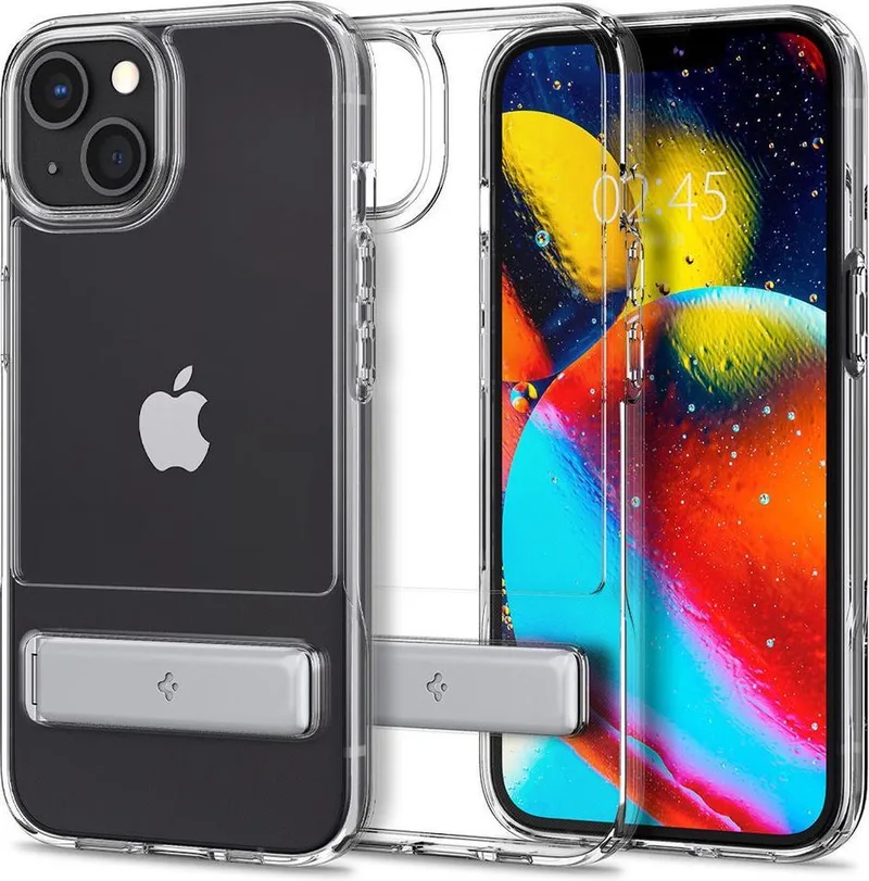 Slim Armor Essential S Apple iPhone 13 Hoesje van Spigen in Transparant – productfoto