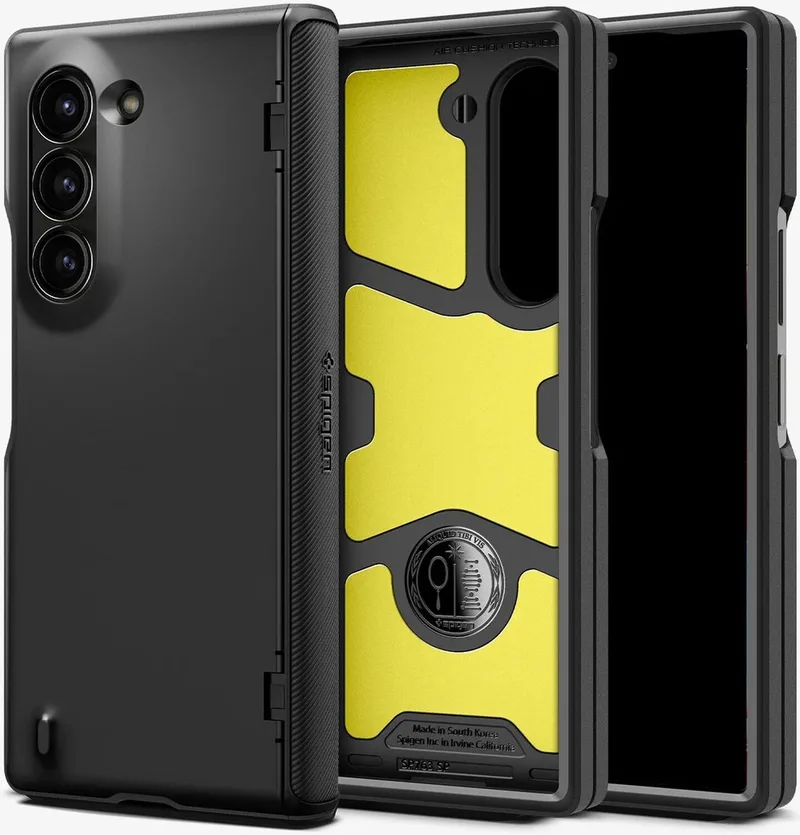 Slim Armor Pro Geschikt voor Samsung Galaxy Z Fold 6 by Spigen in Black – product photo