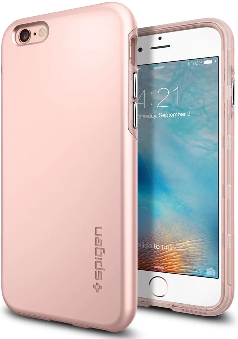 Thin Fit Hybrid Apple iPhone 6 / 6s Case - SGP11731 von Spigen in Weiß – Produktfoto