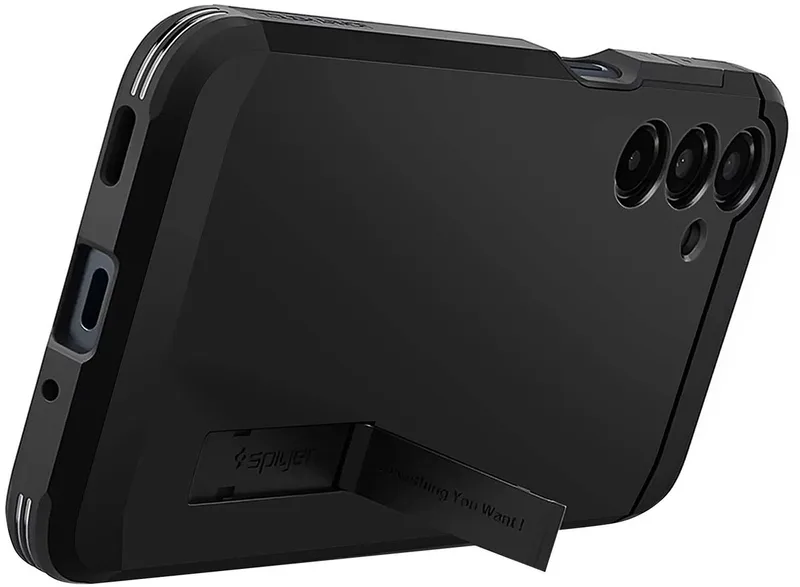 Tough Armor Backcover geschikt voor Samsung Galaxy A16 by Spigen in Black – product photo