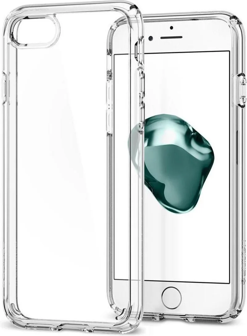 Ultra Hybrid 2 Case Apple iPhone 7 / 8 fra Spigen i Gennemsigtig – produktbillede