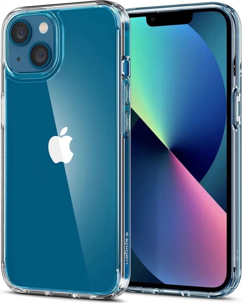 Ultra Hybrid Apple iPhone 13 Hoesje Back Cover by Spigen in Transparent – product photo