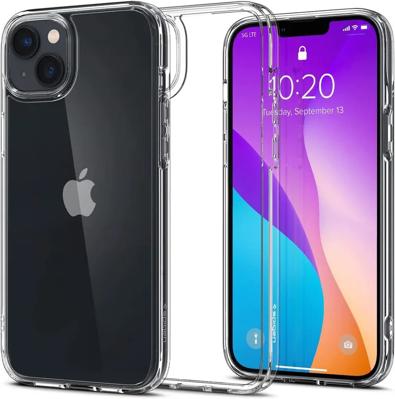 Ultra Hybrid Apple iPhone 14 Plus Hoesje Back Cover by Spigen in Transparent – product photo