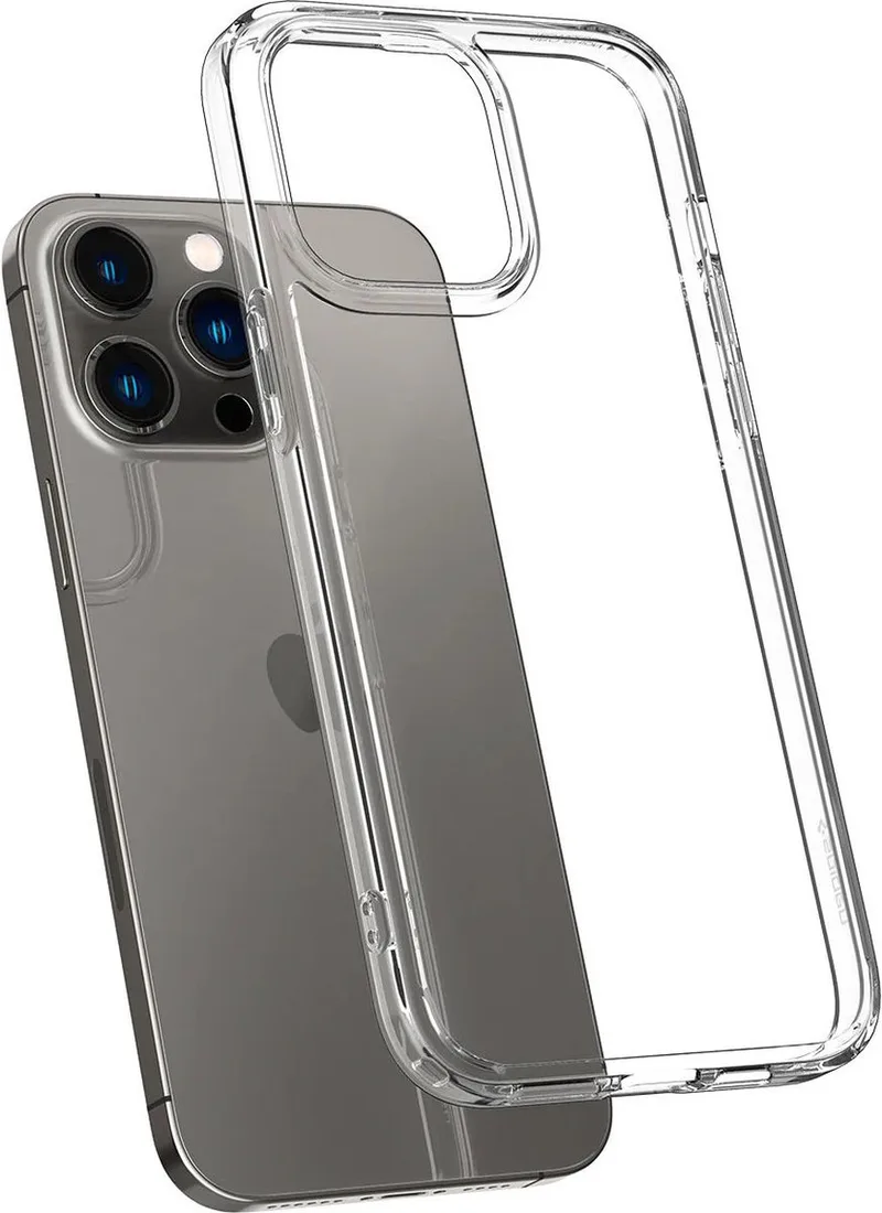 Ultra Hybrid Apple iPhone 14 Pro Hoesje Back Cover by Spigen in Transparent – product photo